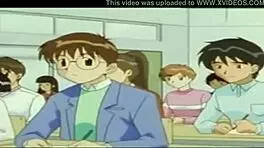 Watch this young hentai mom get her pussy creampied