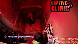 Behind the scenes, Sheila Daniels strips in a failed hospital clip.