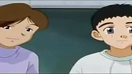 Watch this young hentai mom get her pussy creampied