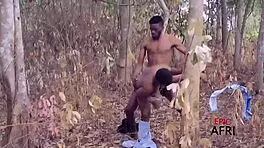 Met a stunning ebony on a village visit and fucked her hard.