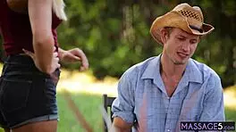 amazing teen 18+ jaye summers satisfied a naive friend after passion body massage