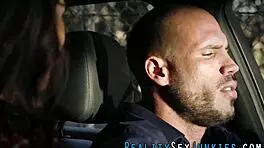 Real Hitchhiking Teen Gets A Big Cock Cumshot In The Bath.