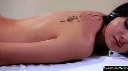 Horny Massage Babe Jerks And Blows Dick