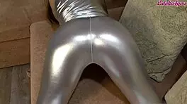 This cute girl with glasses next door loves sucking huge cock. She gives an epic blowjob in POV style.