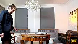 Tutor4K Mature Tutor Without Glasses Seduced By Eager Disciple