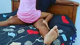 Morning amateur couple explores juicy Indian sex, close-up on big pussy and ass orgasm