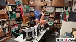 i fucked that clumsy gal with my huge penis in the garage