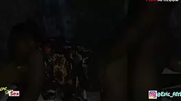 Neighbor's Wife Sneaks In For A Night