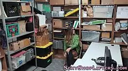 Watch this busty brunette get a huge facial!