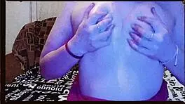 Hana Mour strips in short dress to reveal her wet pussy