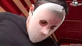 Skinny Blonde Girl With Perfect Tits In Anal Threesome