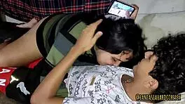 my hot girlfriend interrupts my free fire game to suck my cock