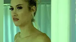 What happens when Jazmin Luv's stepdaughter removes her panties for missionary blowjob and fingering with big cock?