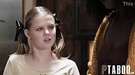 大屁股棕发妹骑大黑鸡巴直到高潮喷水