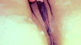 I Caress My Pussy In The Bathroom!