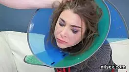 Foxy teen brought to anal asylum for brutal assfucking