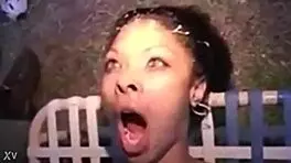 hey, check out this cumshot frenzy with a young ebony chick