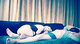 Skinny blond teen 18+ takes deepthroat blowjobs and cumshots