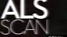 Skinny Blonde Enjoys Solo Play with Dual Toys