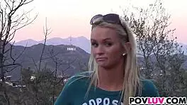 i messed up hiking with emily austin and got drilled hard by her tight pussy on a big cock