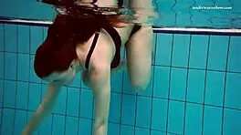 I Felt So Exposed When Vesta Entered The Pool Naked In Public!