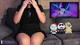 petite mexican reacts to erotic ghost on halloween