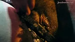 Feeling so aroused, I had to touch my intimate area.