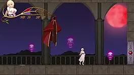 the character wins by bug in the game