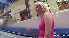 Czech Teen Seduced and Banged in Shopping Centre