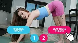 stepsister renee rose turns yoga session into sex