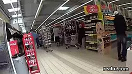 Czech Teen Seduced and Banged in Shopping Centre