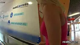 Czech Teen Seduced and Banged in Shopping Centre