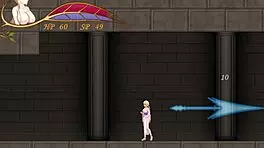 the character wins by bug in the game