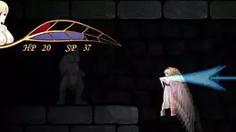 the character wins by bug in the game