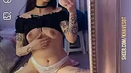 Is this horny Latina's natural ass wet and ready for neighbors?