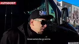 Hey, German big ass teen Kim Davis craves hard anal in Bums-Bus!