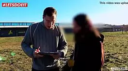 Hey, German big ass teen Kim Davis craves hard anal in Bums-Bus!