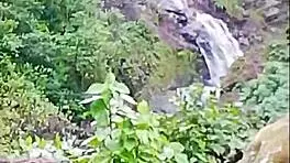 Estefii the petite teen prostitute gives sloppy blowjob and gets fucked outdoors in mountain public spot