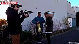 Hey, German big ass teen Kim Davis craves hard anal in Bums-Bus!