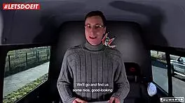 Hey, German big ass teen Kim Davis craves hard anal in Bums-Bus!