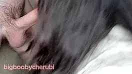 Asian Teen 18+S Massive Tits Suck Cock In Bikini!