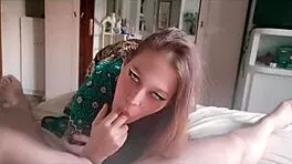 Latina amateur sucks big cock in homemade compilation