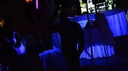 i glow in the dark stripping for those milfs