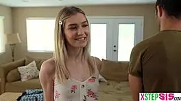 Lesbian threesome with big tits and muff diving