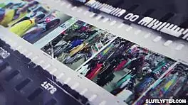 shoplifter amber summer gets stripped and searched by officer rusty nails in office after stealing makeups