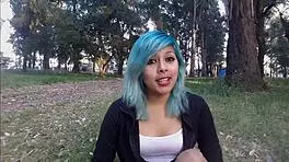 sexy young girlfriend fisting her ass, fingering tits, and assfucking