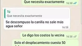 feeling relieved hiring a free latina teen plumber via web chat