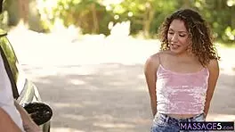 petite latina milf liv revamped sucking dick in the car but guy wanted more