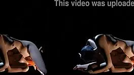 Blue-Haired Evelyn Parker And Redhead Leliana Dragon Age Engage In Intense Lesbian 69 Oral Sex In 3D Render