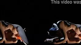 Blue-Haired Evelyn Parker And Redhead Leliana Dragon Age Engage In Intense Lesbian 69 Oral Sex In 3D Render